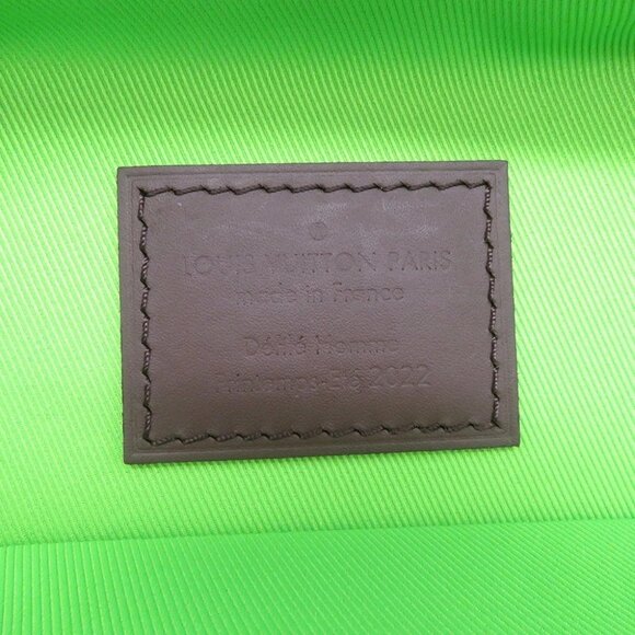 LOUIS VUITTON Vertical Box Trunk Monogram Green M59664 - Picture 14 of 16